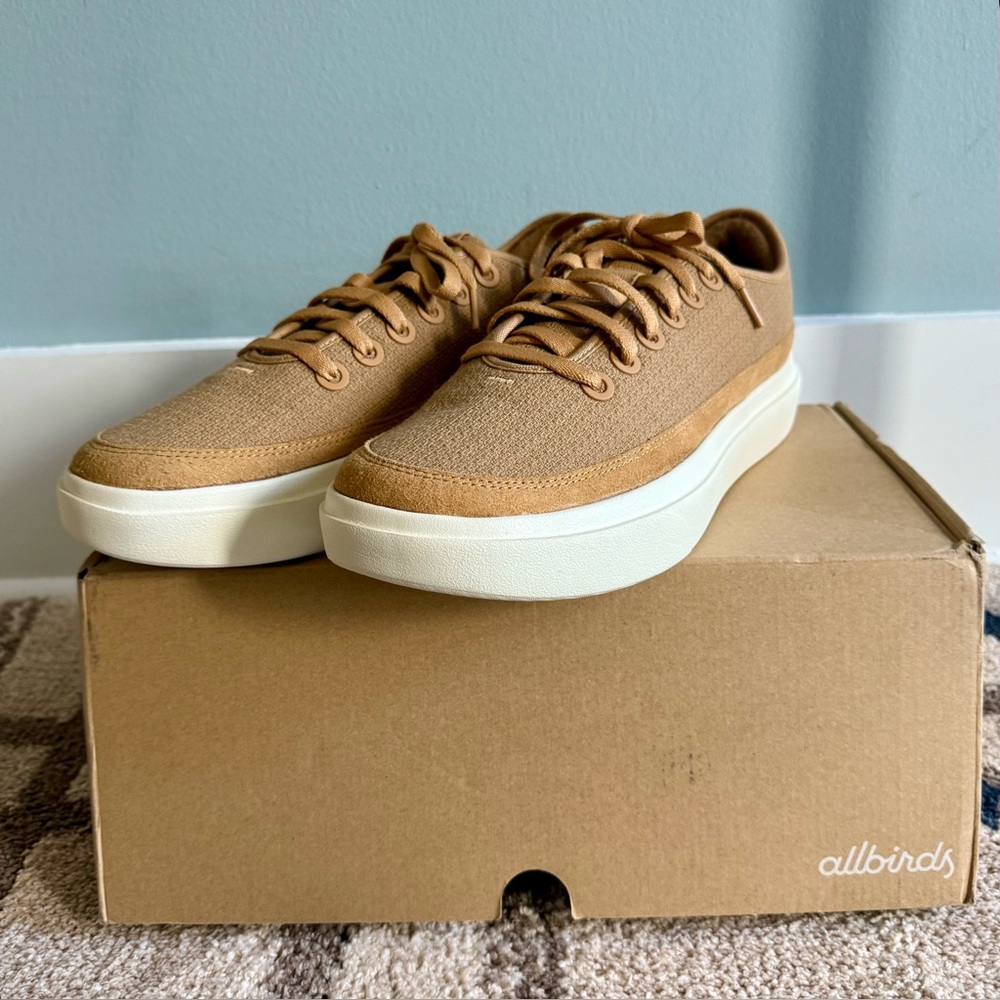 NWT Allbirds Men's Wool Piper Go, Stony Beige Tan | Size Mens 12.5 - Picture 3 of 10